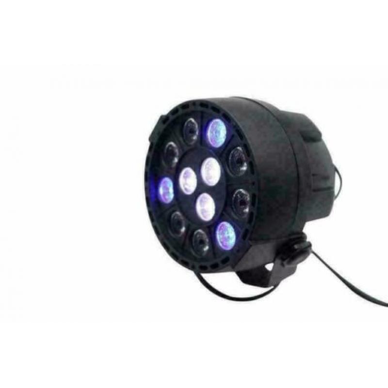 LED par rgbw 12x3W=36W LED RGBW DMX512 DISCO LAMP (NIEUW)
