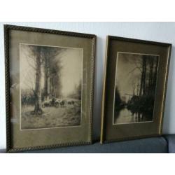 fotogravures van Petrus Paulus Schiedges (II)1860-1922