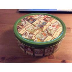 leuke aap-noot-mies koekblik