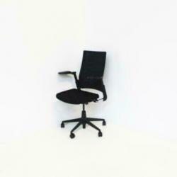 Ahrend 2020 Bureaustoelen, Burostoelen, Zwart/Zwart