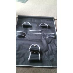 5 delige fitness set met handige opbergzak
