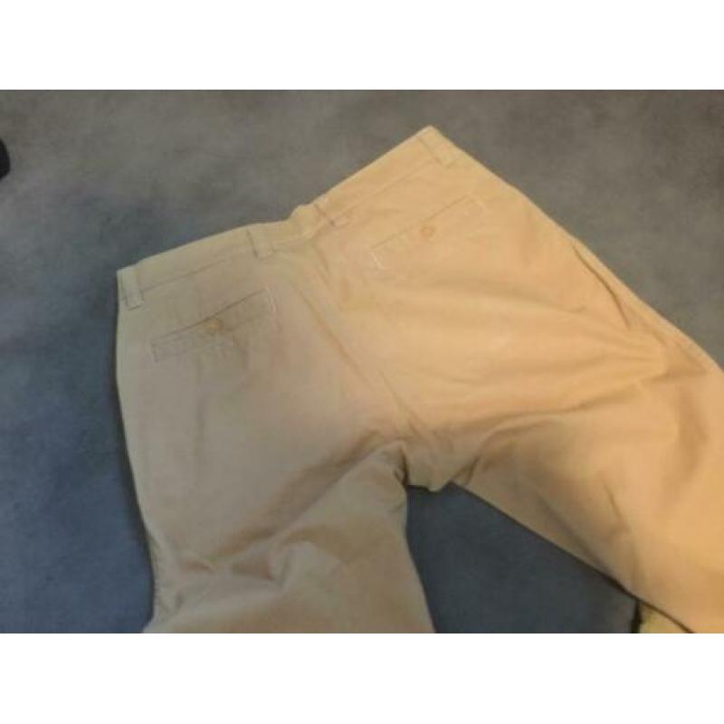 Okergele broek stretch Wear for men in maat 50