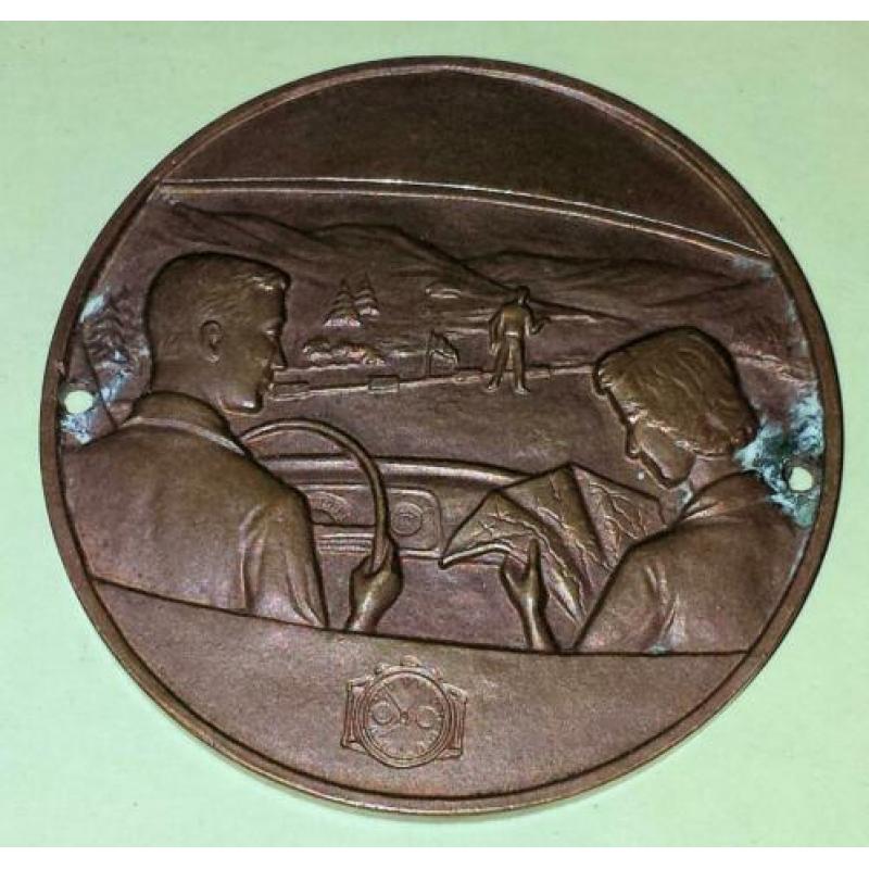 Plaquette Arena Sporta rally Lier 1963