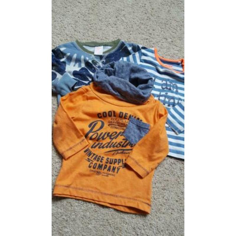 Babykleding t-shirts truien rompers broeken 68 jongen