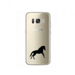 Samsung Galaxy S8-S10 E Transparante cover hoesjes paard