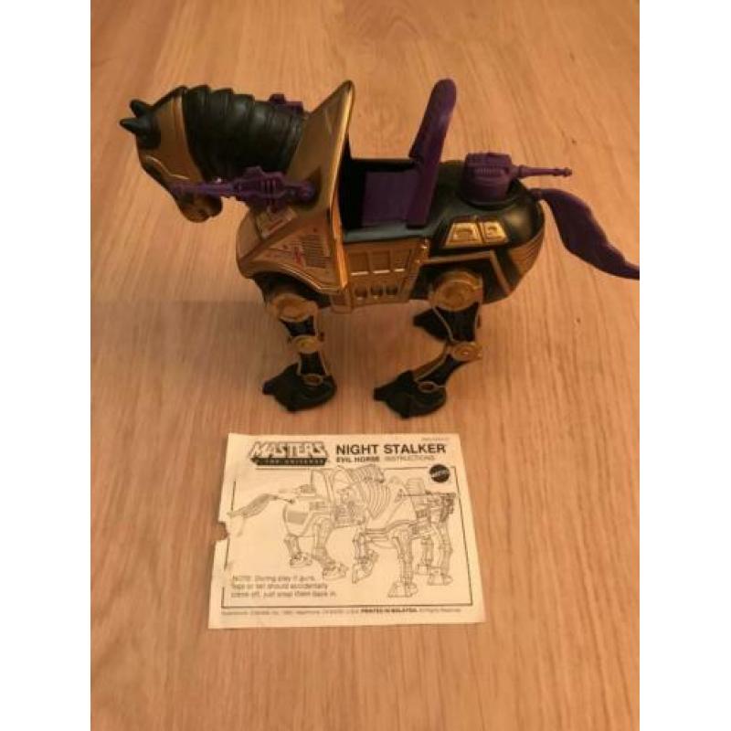 Night Stalker, He-Man & MOTU, 100% compleet