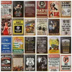 darts bull's eye pinup reclamebord wandbord van metaal 30x20