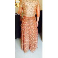 Gharara lehenga bronze salwaar salwar sari saree anarkali
