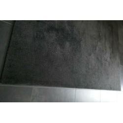 vloerkleed zwart/antraciet