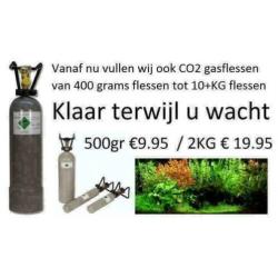 Hervulbare gasflessen, Co2 gasfles hervulbaar.