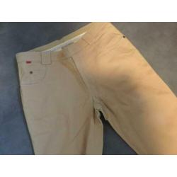 Okergele broek stretch Wear for men in maat 50