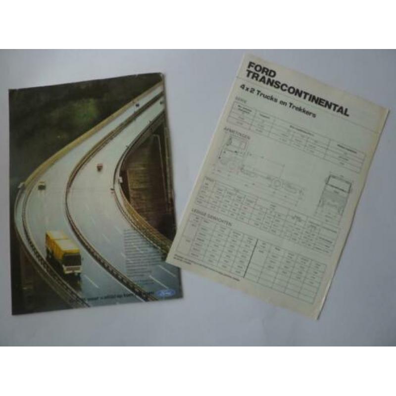 Folder FORD Transcontinental
