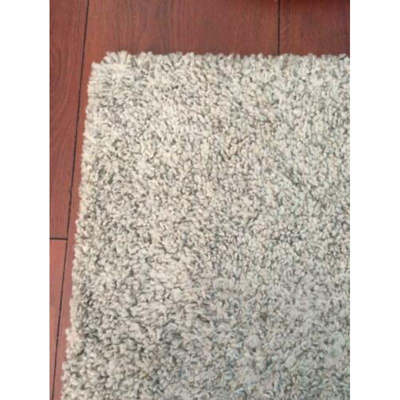 vloerkleed wit grijs 160x240 rechthoekig