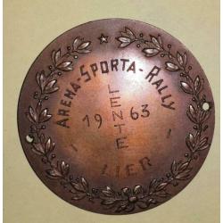 Plaquette Arena Sporta rally Lier 1963