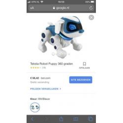 Robot puppy