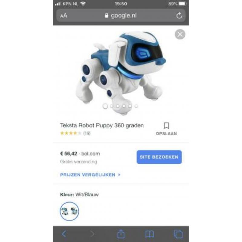 Robot puppy