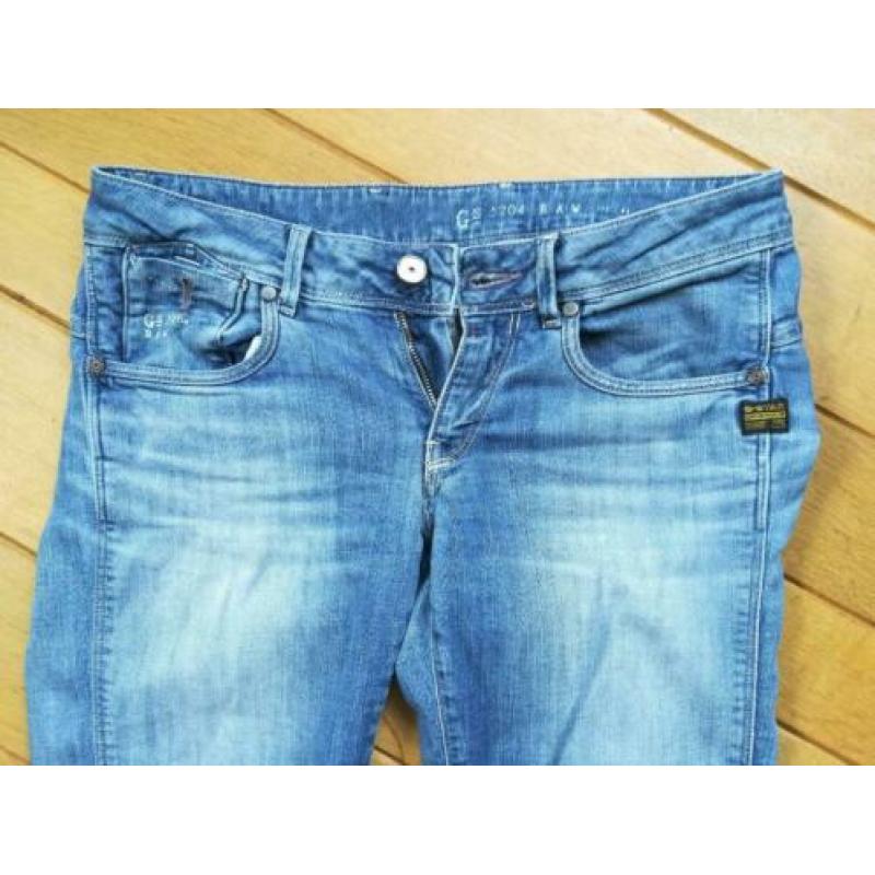 G-STAR RAW spijkerbroek blauw maat 28 x 34