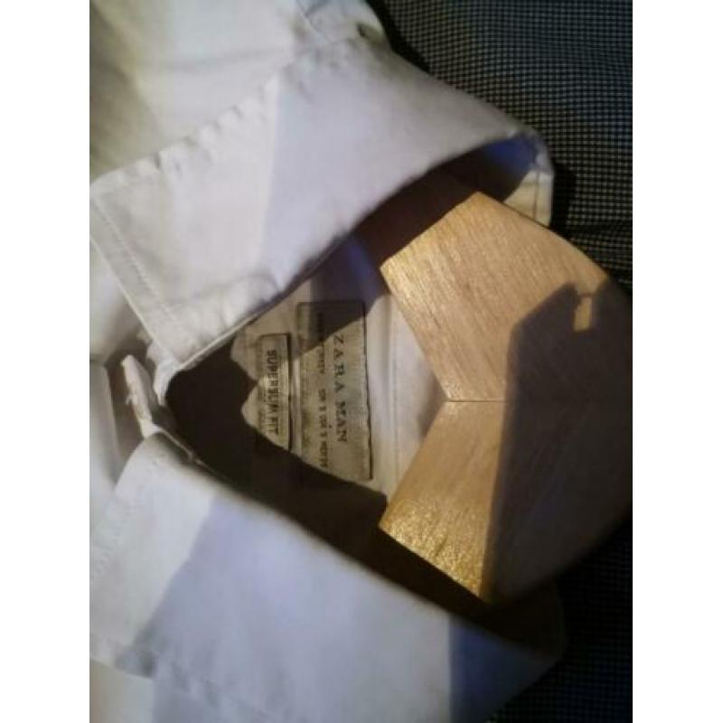 5 overhemden maat S heren