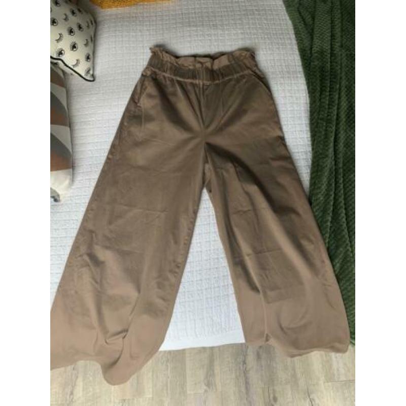 Paperbag pantalon Asos katoen maat L/XL
