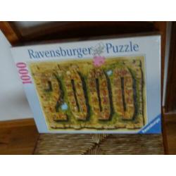 Nieuw 1000 stukjes hoge Kwaliteit puzzel Raven burger, zit n