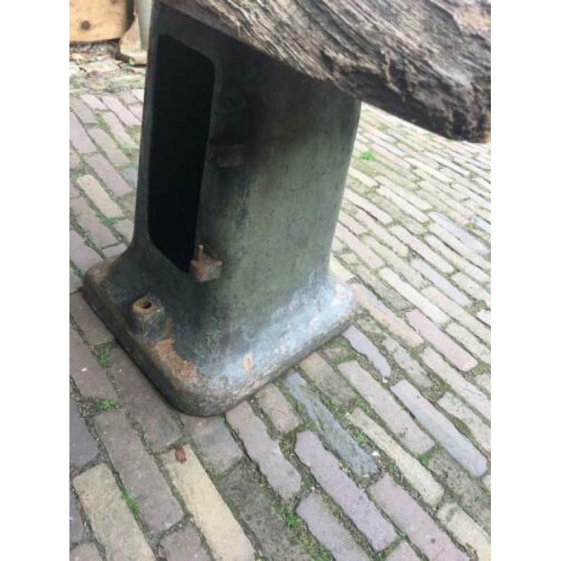 Vintage hifi / tv tafel industriële stijl