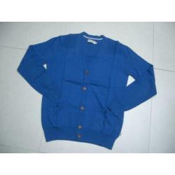 SISSY BOY vest heren m 48 50 blauw colbert jas jasje