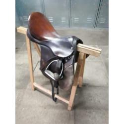 Mooi stubben zadel 16.5 medium boom