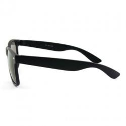 Wayfarer Zonnebril Mat Zwart - Paars
