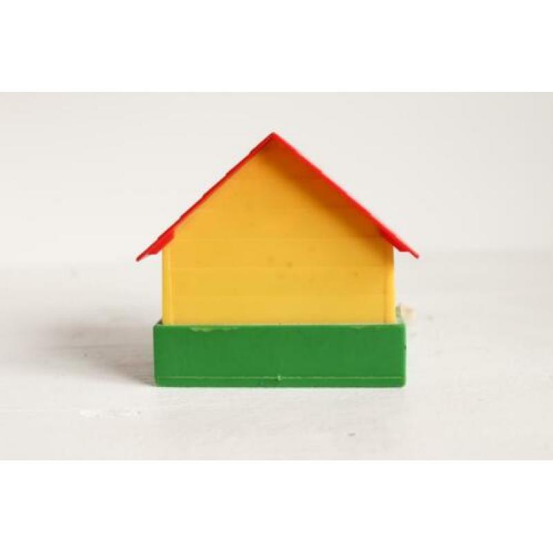 Vintage wind-up spaarpot met Fido de hond