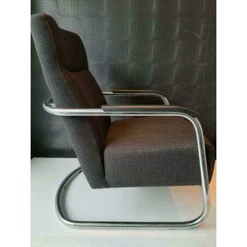 Luxe zwarte design fauteuil, nieuwstaat ! (evt.2stuks)