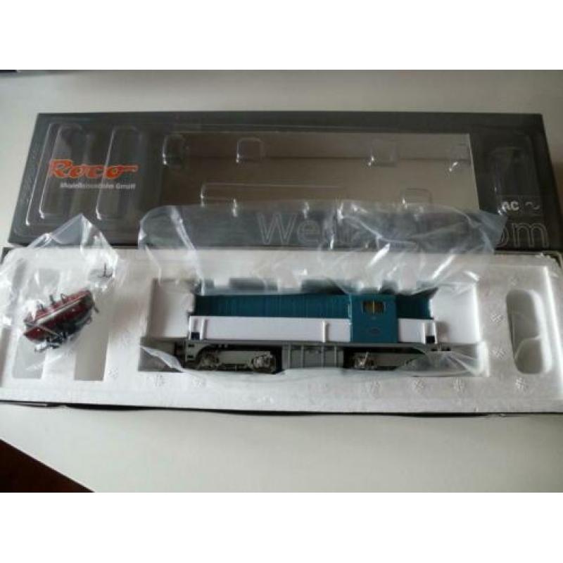 Roco H0 NS 2400 serie (2404) blauw TP3 Wisselstroom Digitaal