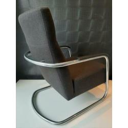 Luxe zwarte design fauteuil, nieuwstaat ! (evt.2stuks)