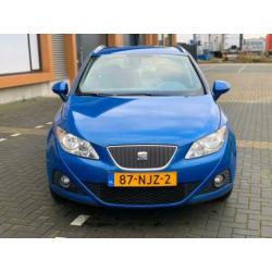 Seat Ibiza 1.2TDI 55KW Ecomotive ST 2010 Blauw nieuwe apk
