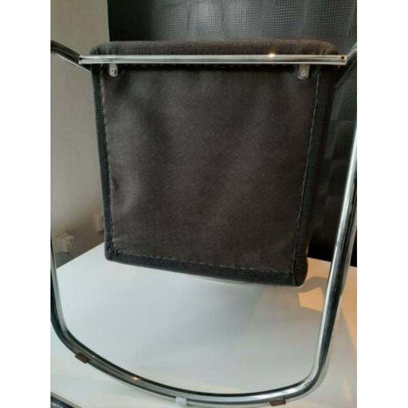 Luxe zwarte design fauteuil, nieuwstaat ! (evt.2stuks)