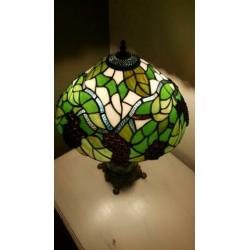 Tiffany lamp met brons