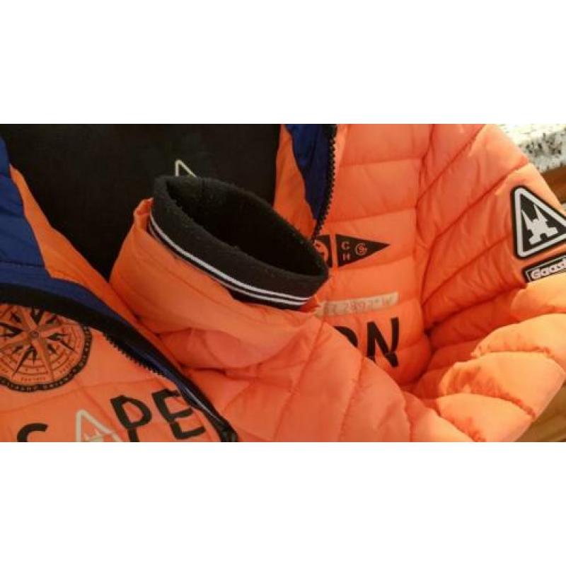 Zgan winter(ski)jack mcgregor oranje maat 176 (xs/s)