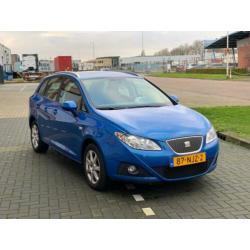 Seat Ibiza 1.2TDI 55KW Ecomotive ST 2010 Blauw nieuwe apk