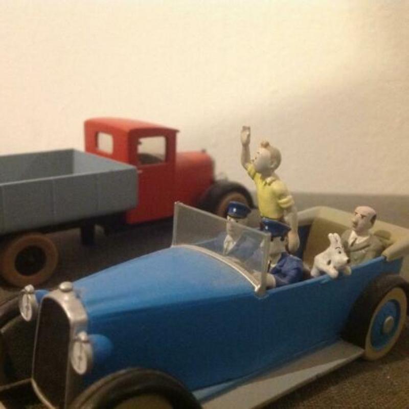 Kuifje de auto's uit de boeken van Kuifje 68x origineel
