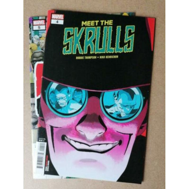 Meet the Skrulls 1 tm 5 MARVEL COMICS