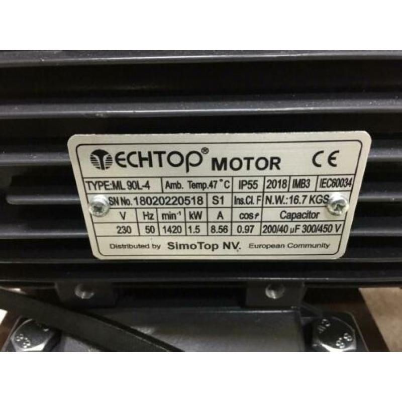 Elektromotor 230 volt 1500 watt