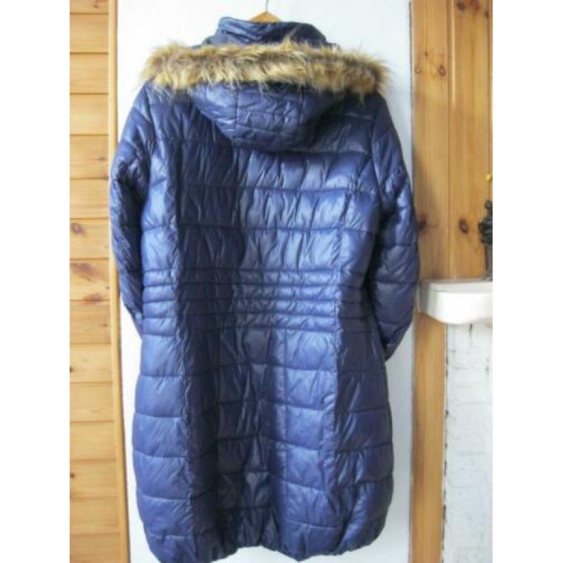 LIV Winter damesjas donkerblauw maat 42-44