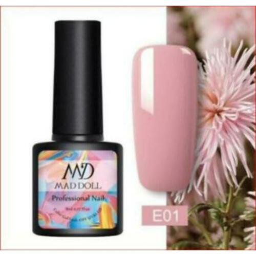 E01 Nude soak off UV gel nieuw in verpakking