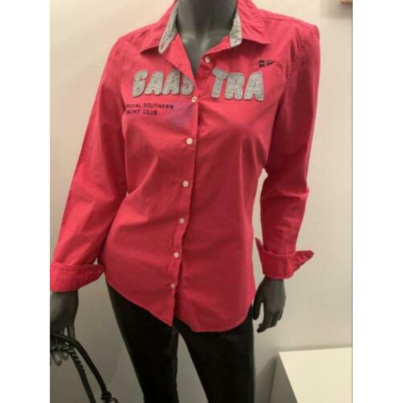 Gaastra fuchsia zomerse blouse maat M