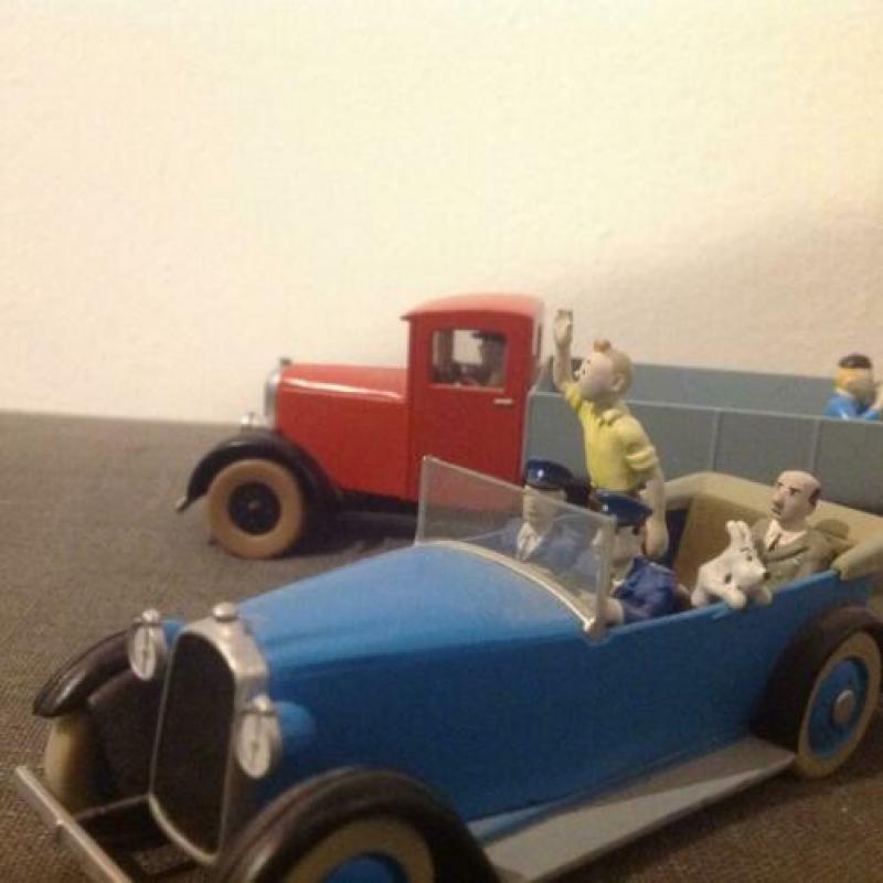 Kuifje de auto's uit de boeken van Kuifje 68x origineel