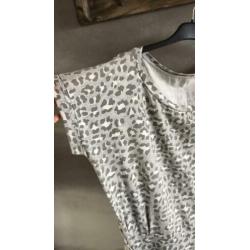 Zomerjurk xxl dames panter print
