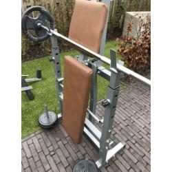 ScSports B5 halterbank + halter + gewichten ZGAN