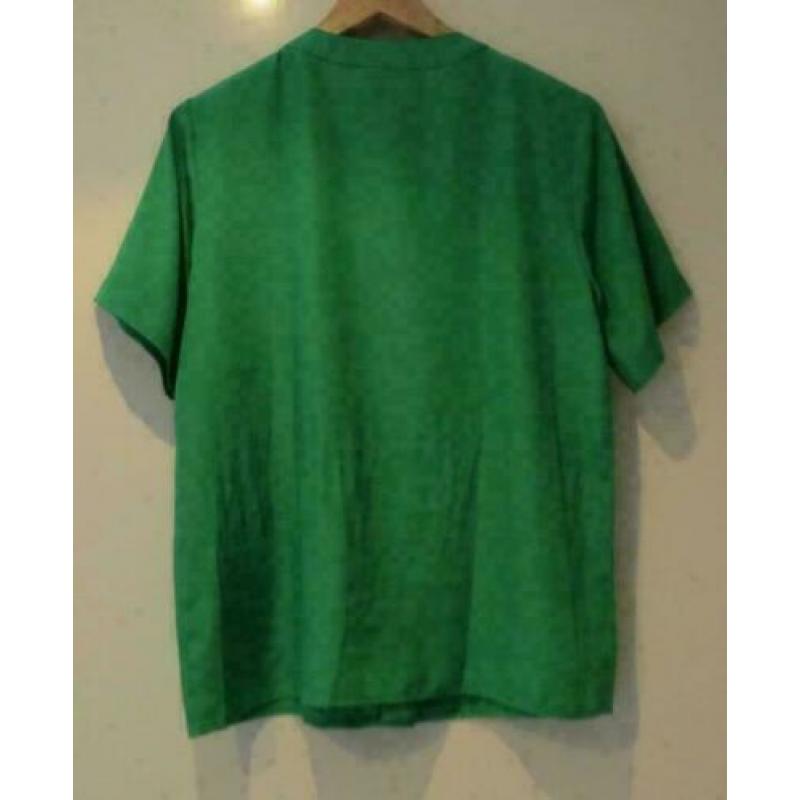 Alexon groen blouse overhemd maat 34