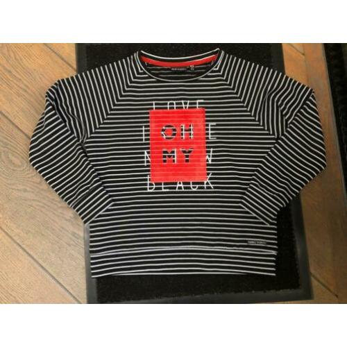 Gave Tumble ‘n Dry gestreepte sweater, mt 134/140!