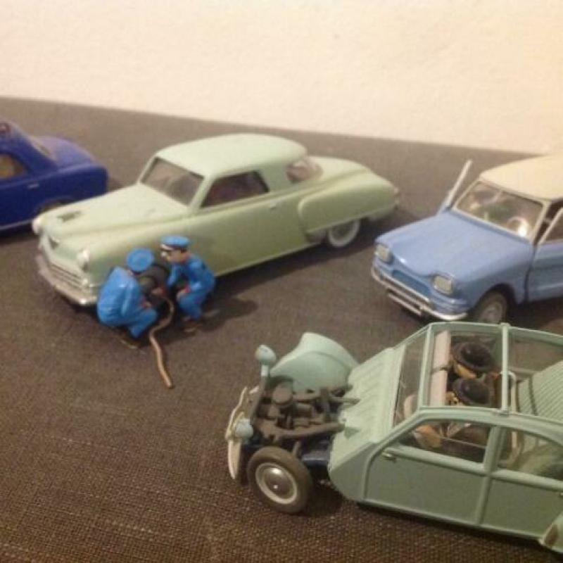 Kuifje de auto's uit de boeken van Kuifje 68x origineel