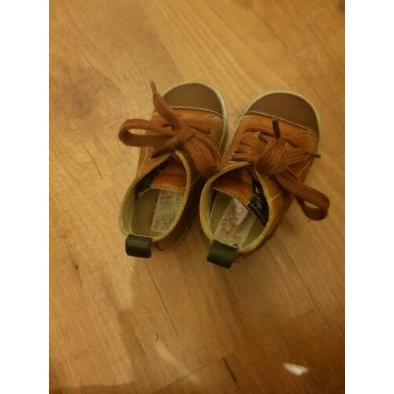 Shoesme schoentjes maat 21 jongen cognac